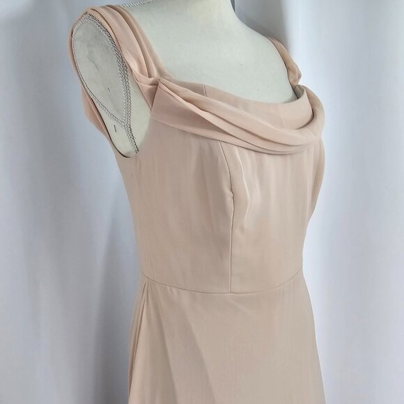 Thread Women's Cameo Off The Shoulder Draped Neck Chiffon Dress Size 10R NWT - Picture 6 of 15